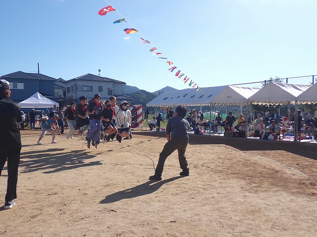 午後の部　大縄跳び