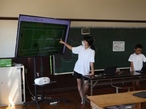 中学校の部活（テニス）について