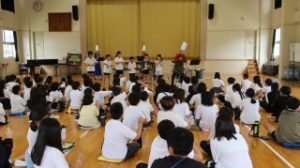 いっしょに打楽器