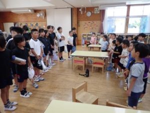 4年生のお兄さんお姉さん、ありがとう！